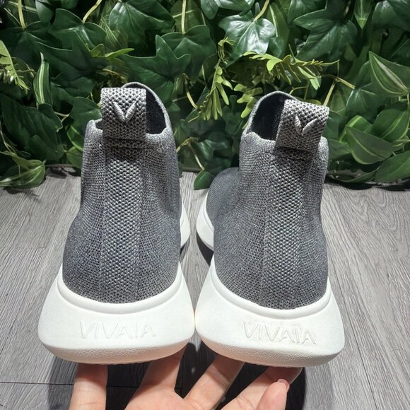 Unisex Sneaker Sliders (Urban) - Mesh, Light Grey, EU35 | VIVAIA VIVAIA Urban Slip On Mesh Bootie Sneakers Womens Size 41 US 10 Gray Shoes